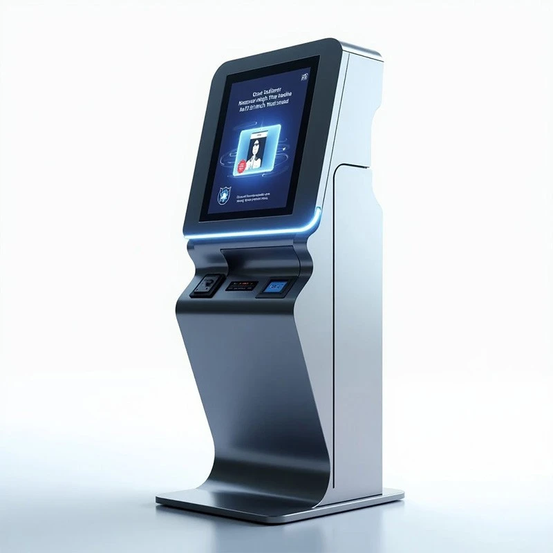 Self-Tirelo ya go reka dithekethe Pontšo ya kiosk ya tirišano .